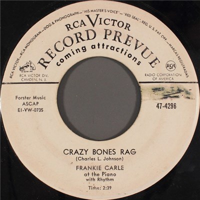 Frankie Carle - Crazy Bones Rag download mp3 flac