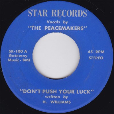 The Peacemakers - Don't Push Your Luck download mp3 flac