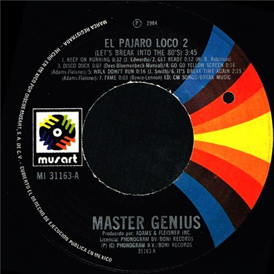 Master Genius - Let's Break Into The 80's = El Pajaro Loco 2 download mp3 flac