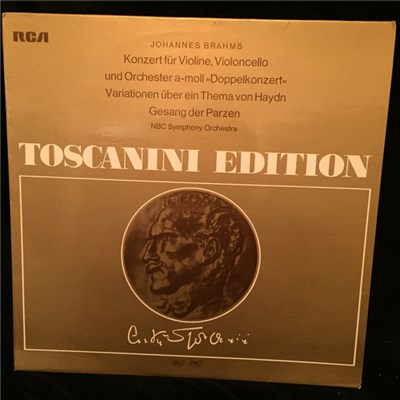 Brahms / Arturo Toscanini / NBC Symphony Orchestra / Mischa Mischakoff / Frank Miller , The Robert Shaw Chorale - Konzert Fur Violine, Violoncello Und Orchester A-Moll "Doppelkonzert" / Variationed Uber Ein Thema Von Haydn / Gesang Der Parzen download mp3 flac