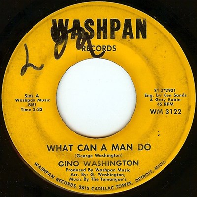 Gino Washington - What Can A Man Do download mp3 flac