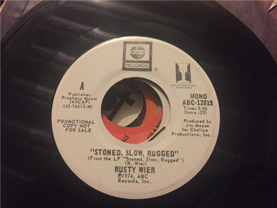 Rusty Wier - Stoned, Slow, Rugged download mp3 flac