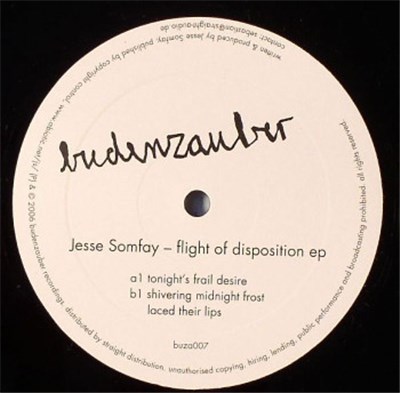 Jesse Somfay - Flight Of Disposition EP download mp3 flac