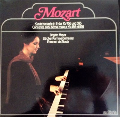 Mozart, Brigitte Meyer, Zürcher Kammerorchester, Edmond De Stoutz - Klavierkonzerte KV 456 Und 595 = Concertos En Si Bémol Majeur KV 456 Et 595 download mp3 flac