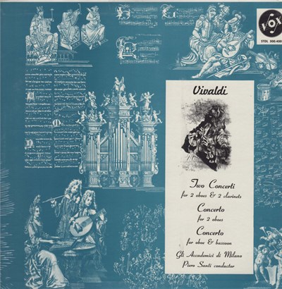 Gli Accademici Di Milano, Piero Santi - Concertos for 2 Oboes etc download mp3 flac
