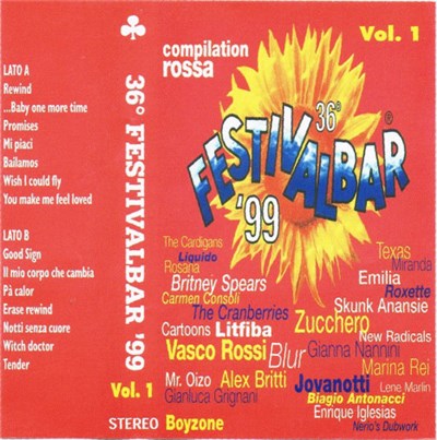Various - 36° Festivalbar '99 Vol. 1 - Compilation Rossa download mp3 flac