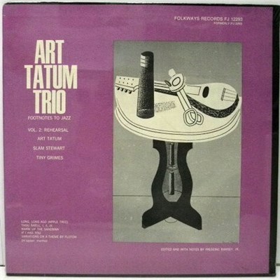 Art Tatum Trio - Footnotes To Jazz: Vol.2 Rehearsal download mp3 flac