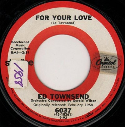 Ed Townsend - For Your Love / Over And Over Again download mp3 flac