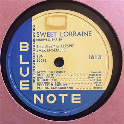 The Dizzy Gillespie Jazz Ensemble - Sweet Lorraine / Lady Bird download mp3 flac