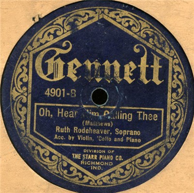Ruth Rodeheaver - 'Tis The Last Rose of Summer / Oh Hear Him Calling Thee download mp3 flac