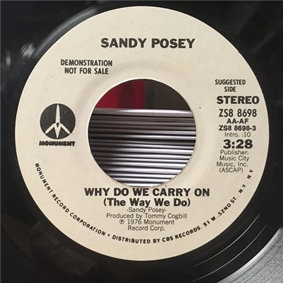 Sandy Posey - Why Do We Carry On download mp3 flac