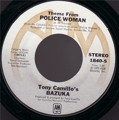 Tony Camillo's Bazuka - Theme From Police Woman / Walkin' Tall download mp3 flac