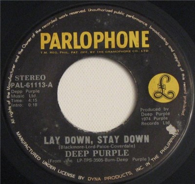 Deep Purple - Lay Down Stay Down download mp3 flac