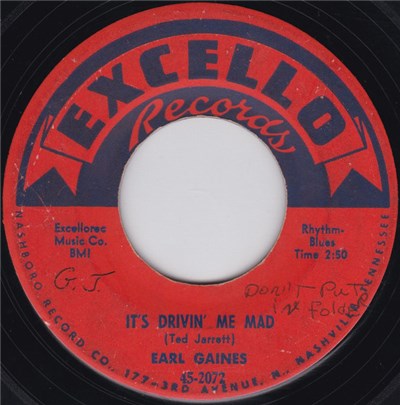 Earl Gaines - It's Drivin' Me Mad / A Long Time Ago download mp3 flac