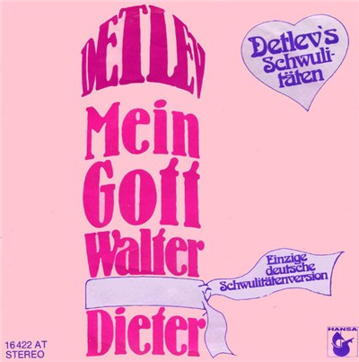 Detlev - Mein Gott Walter download mp3 flac