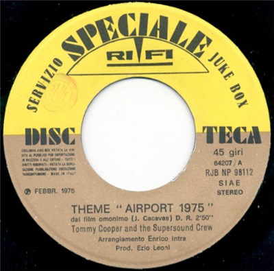 Tommy Cooper And The Supersound Crew / Stevie Wonder - Theme "Airport 1975" / Boogie On Reggae Woman download mp3 flac