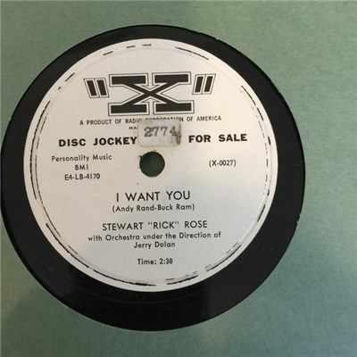 Stewart Rose - I Want You / I Complained download mp3 flac