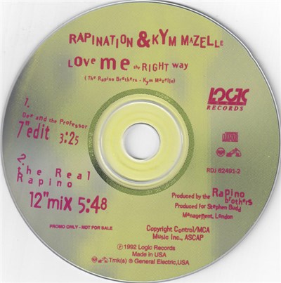 Rapination & Kym Mazelle - Love Me The Right Way download mp3 flac