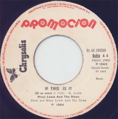 Huey Lewis And The News - If This Is It = Si Es Esto / You Crack Me Up = Alábame download mp3 flac