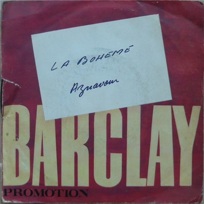 Charles Aznavour - La Bohême download mp3 flac