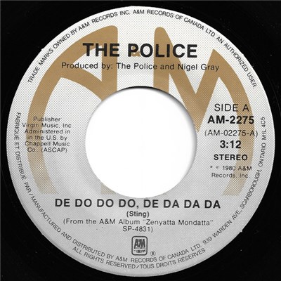 The Police - De Do Do Do, De Da Da Da / Friends download mp3 flac