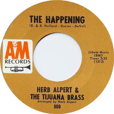 Herb Alpert & The Tijuana Brass - The Happening / Town Without Pity download mp3 flac