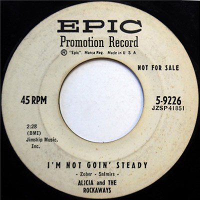 Alicia & The Rockaways, Ken Darrell & The Rockaways - I'm Not Goin' Steady / Faleroo download mp3 flac