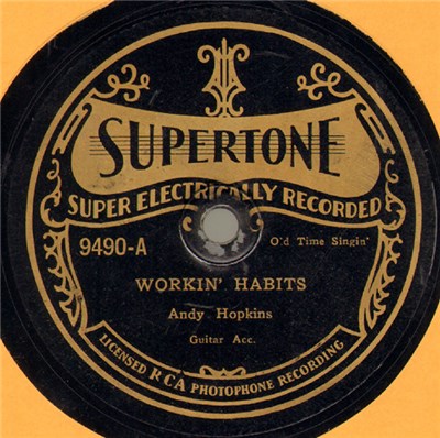 Andy Hopkins - Workin' Habits / Put Me Off At Buffalo download mp3 flac