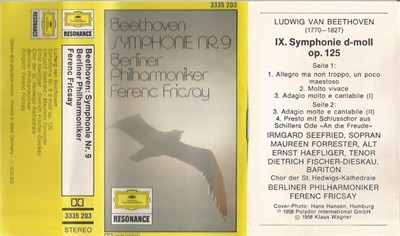 Ludwig van Beethoven - Berliner Philharmoniker, Ferenc Fricsay - Symphonie Nr.9 download mp3 flac