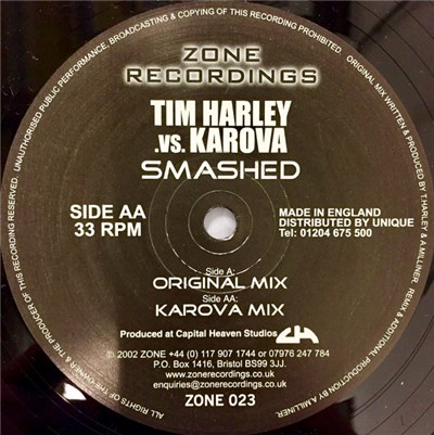 Tim Harley vs. Karova - Smashed download mp3 flac