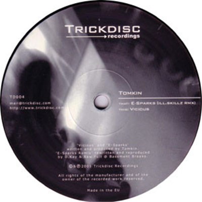 Tomkin - E-Sparks (Ill.Skillz Remix) / Vicious download mp3 flac