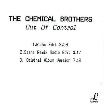 The Chemical Brothers - Out Of Control download mp3 flac