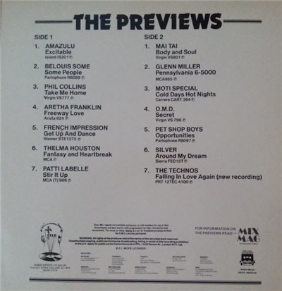 Various - July 85 - Previews download mp3 flac