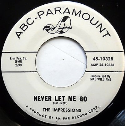 The Impressions - Little Young Lover / Never Let Me Go download mp3 flac