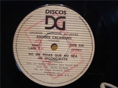 Andrés Calamaro - No Me Pidas Que No Sea Un Inconciente download mp3 flac