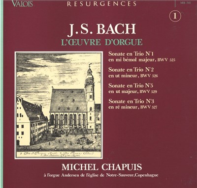 J. S. Bach - Michel Chapuis - Sonates En Trio N°1, N°2, N°5, N°3 download mp3 flac