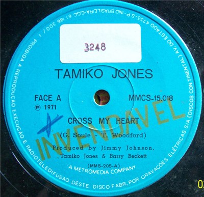 Tamiko Jones - Cross My Heart download mp3 flac