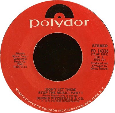 Dennis Fitzgerald & Co. - (Don't Let Them) Stop The Music download mp3 flac