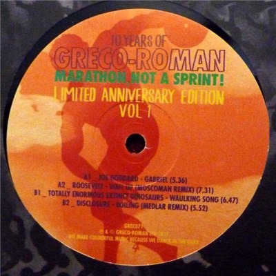 Various - 10 Years Of Greco-Roman Marathon, Not A Sprint! Limited Anniversary Edition Vol 1 download mp3 flac