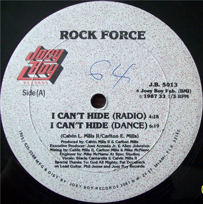 Rock Force - I Can't Hide download mp3 flac