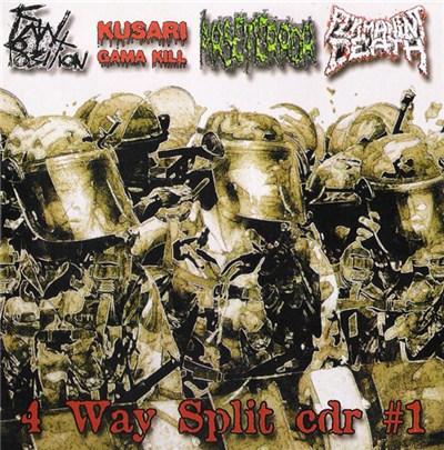 Fatal Position / Kusari Gama Kill / Arseterrör / Permanent Death - 4 Way Split cdr #1 download mp3 flac