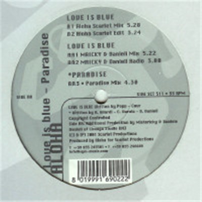 Aloha - Love Is Blue / Paradise download mp3 flac