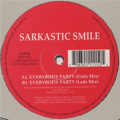 Sarkastic Smile - Everybody Party download mp3 flac
