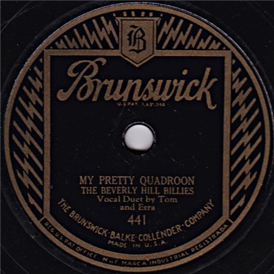 The Beverly Hill Billies - My Pretty Quadroon / When It's Harvest Time (Sweet Angeline) download mp3 flac