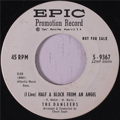 The Danleers - (I Live) Half A Block From An Angel / If You Don't Care download mp3 flac