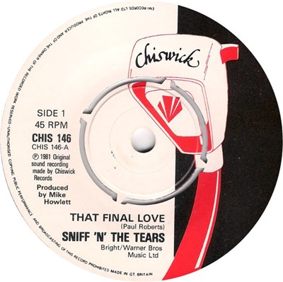 Sniff 'n' the Tears - That Final Love download mp3 flac
