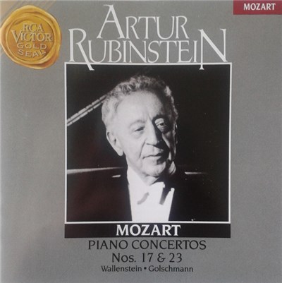 Mozart - Artur Rubinstein, Wallenstein, Golschmann - Piano Concertos Nos. 17 & 23 download mp3 flac