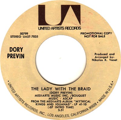 Dory Previn - The Lady With The Braid download mp3 flac