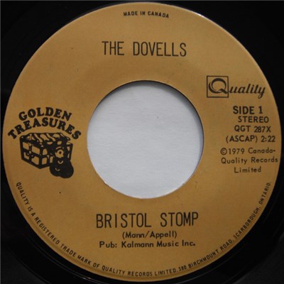 The Dovells - Bristol Stomp / You Can't Sit Down download mp3 flac