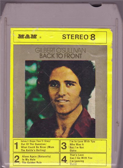 Gilbert O'Sullivan - Back To Front download mp3 flac
